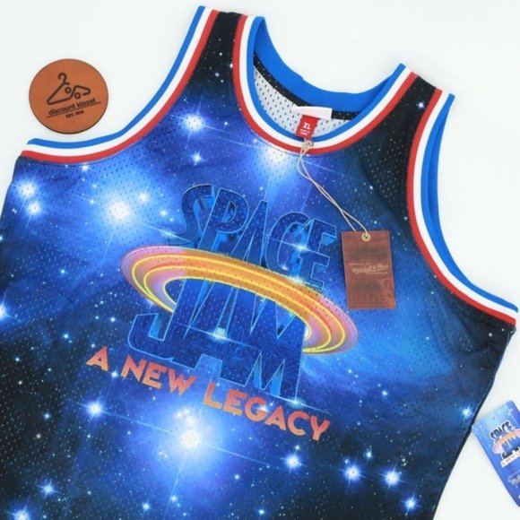 NWT MITCHELL & NESS SPACE JAM A NEW LEGACY JERSEY - Picture 3 of 7
